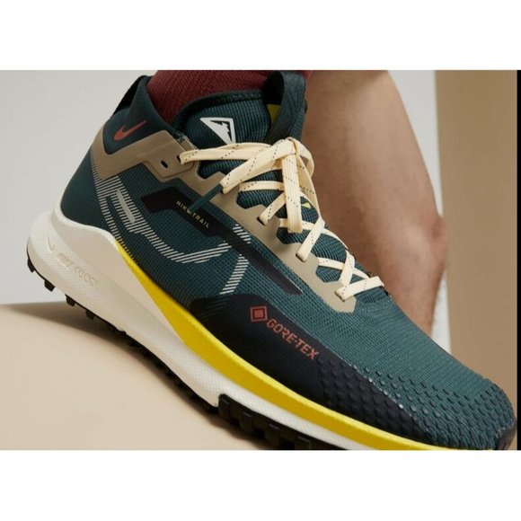 Nike Pegasus 4 Trail Gore-Tex Green Shoes Men's Size 15 NWOB